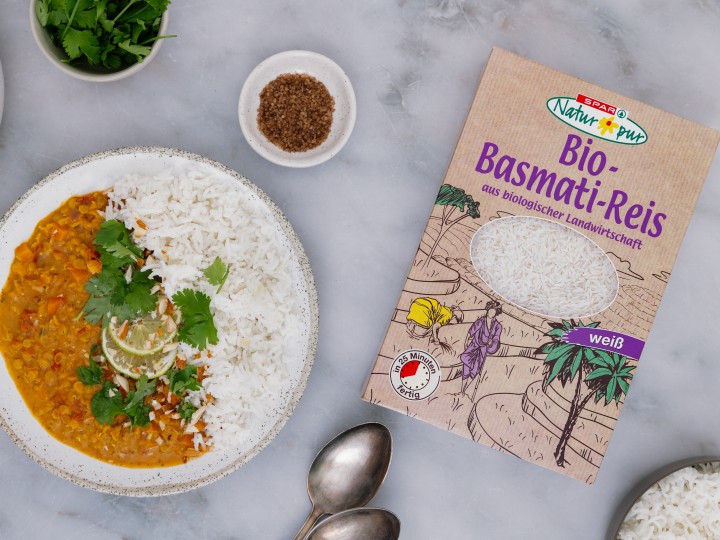 SPAR Natur*pur Bio Basmati Reis