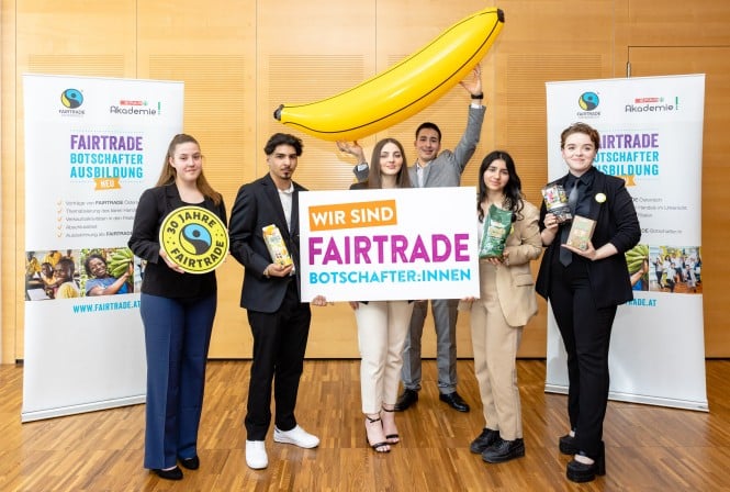 SPAR Lehrlinge sind FAIRTRADE Botschafter:innen SPAR-Lehrlinge sind FAIRTRADE Botschafter:innen