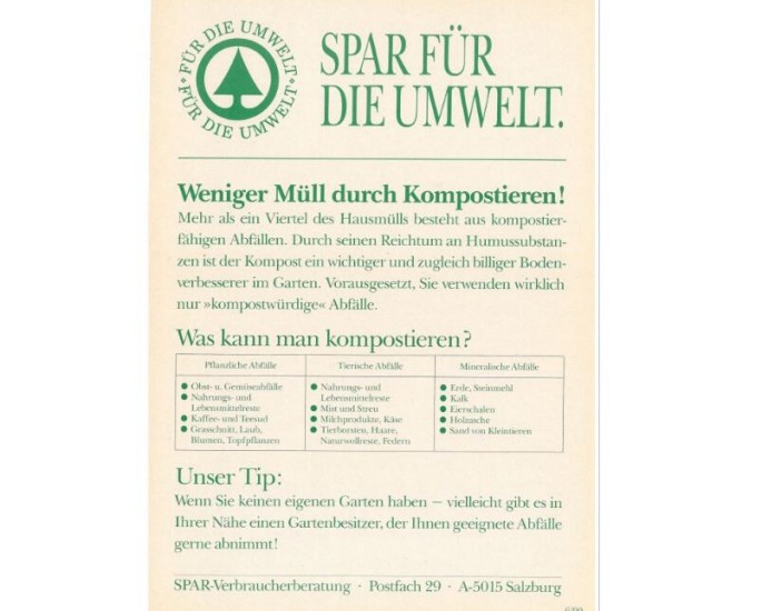 Weniger Müll durch Kompostieren