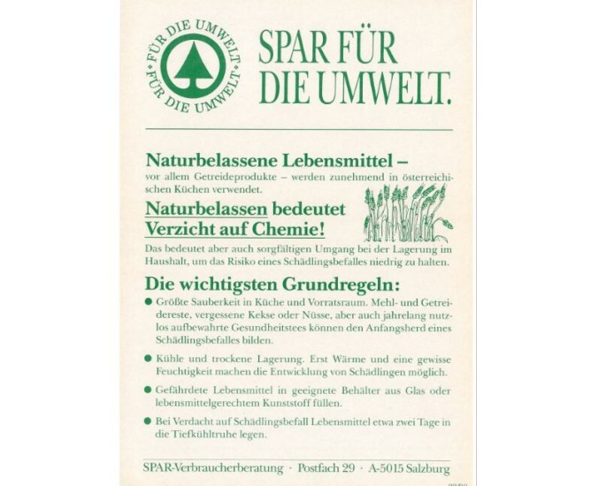 Naturbelassene Lebensmittel