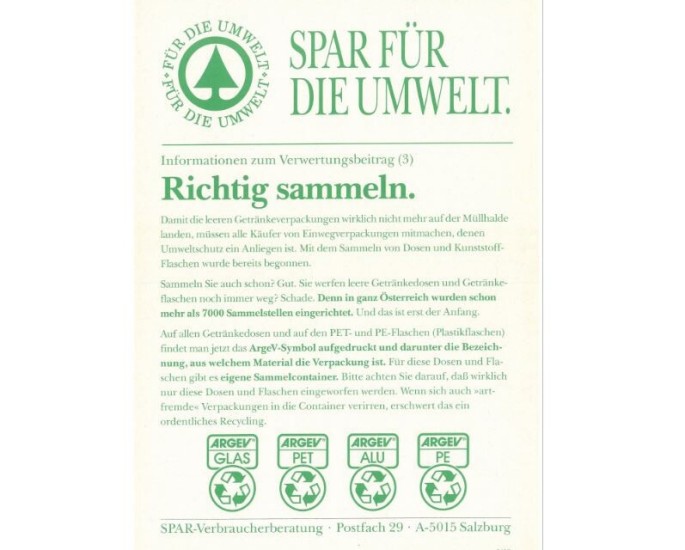 Richtig sammeln
