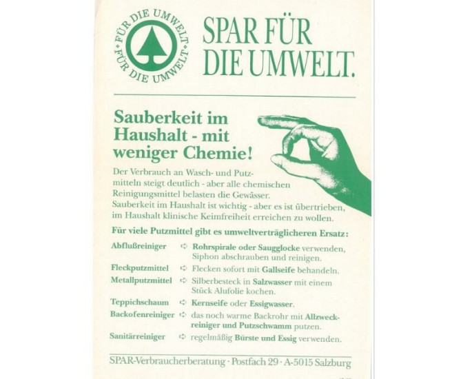 Sauberkeit im Haushalt - mit weniger Chemie