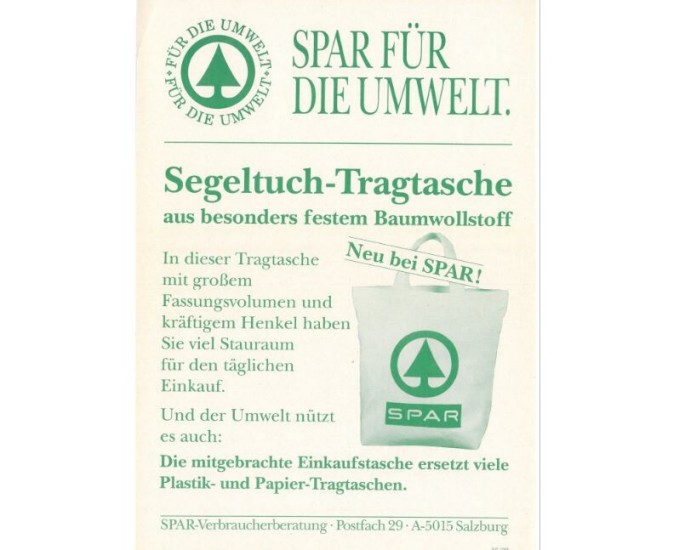 Segeltuch-Tragetasche
