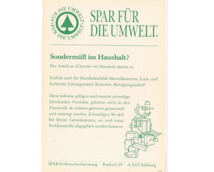 Sondermüll im Haushalt