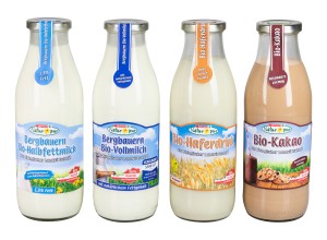 Bio-Mehrwegangebot wird ausgebaut bei Milch, Kakao und Hafer-Drink