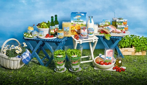 Vielfalt Bio-Produkte