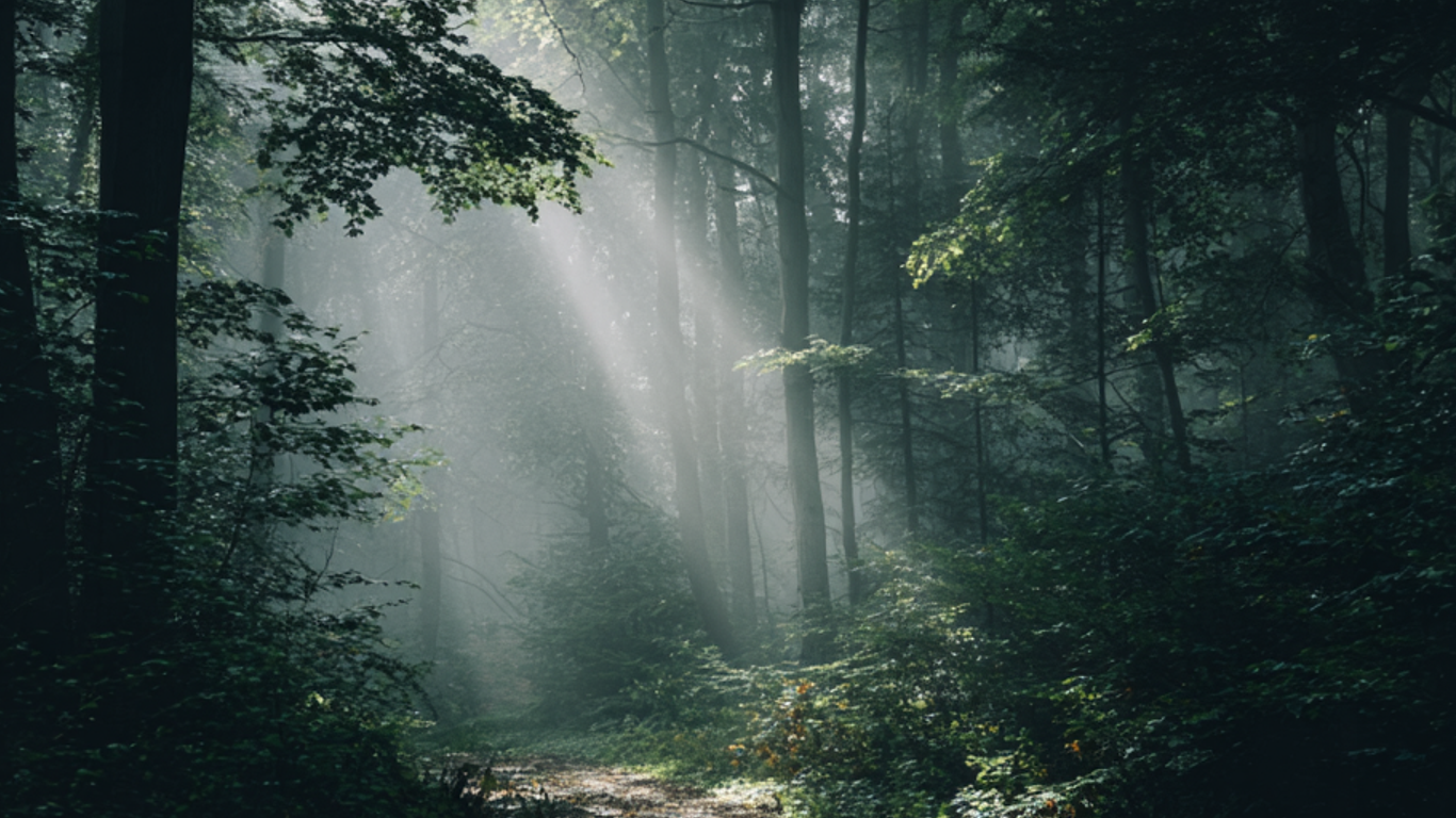 KI generiert Wald