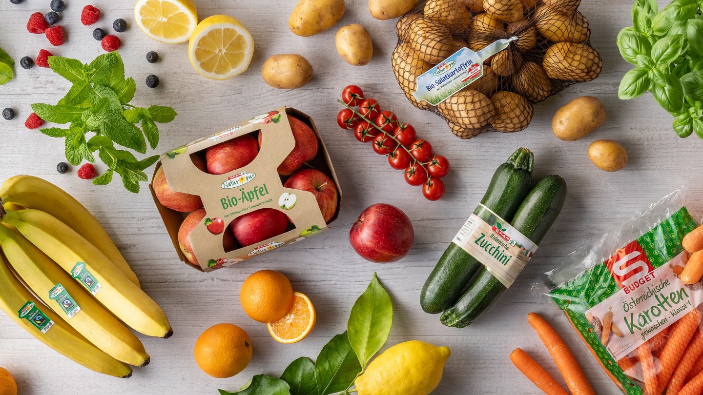SPAR Produktwelt Obst und Gemüse