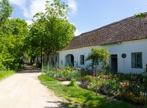 Außenaufnahme des Museumsdorf in Niedersulz