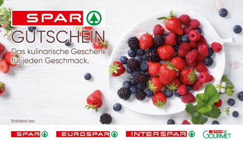 Ansicht eines Spar Gutscheins