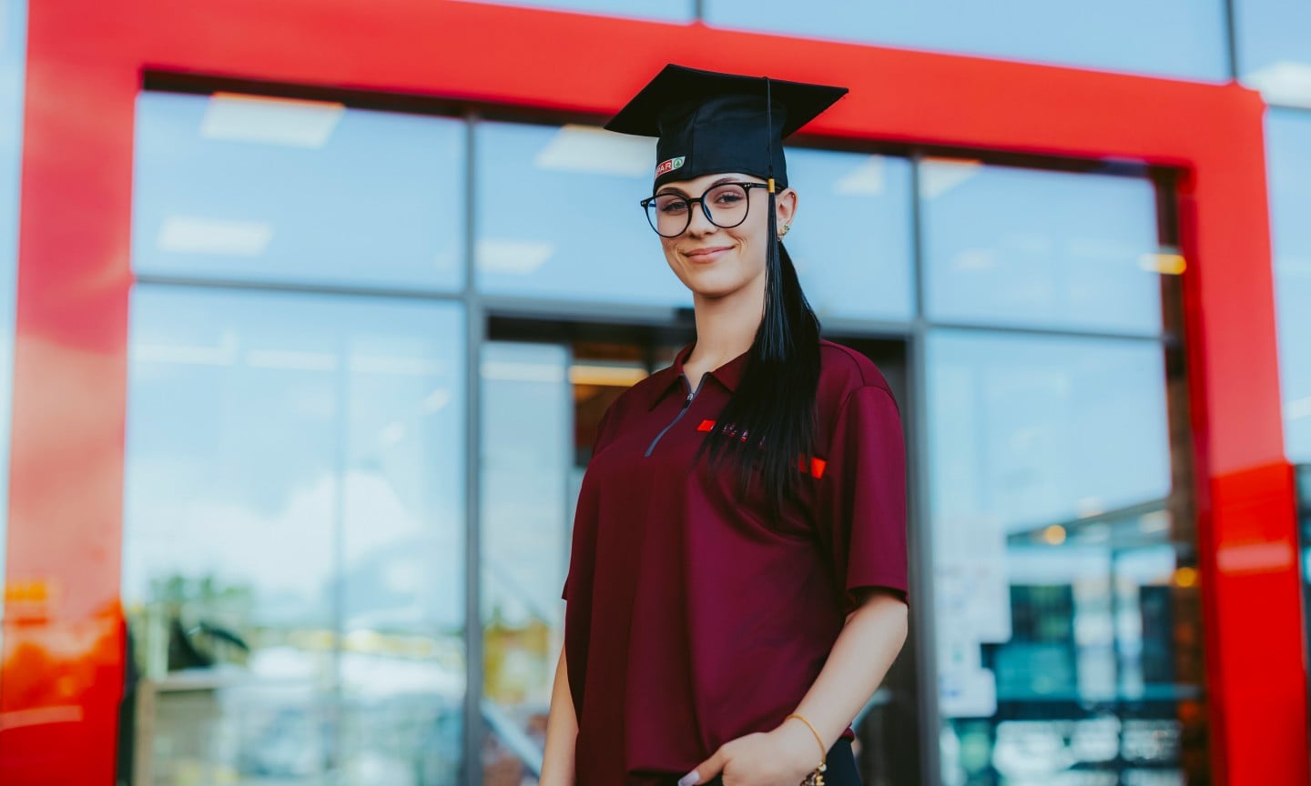 Maturantin startet ihre Karriere mit einer 2-jährigen Ausbildung bei Spar