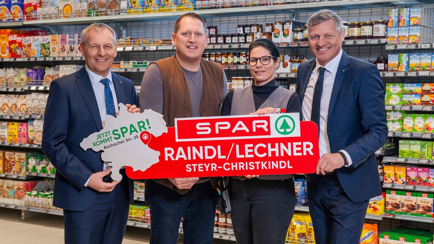 Pressefoto Eröffnung SPAR EH Raindl/Lechner in Steyr