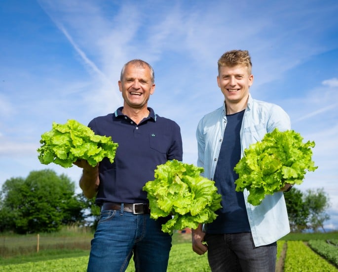 Salatbauern Schusteritsch liefern an SPAR