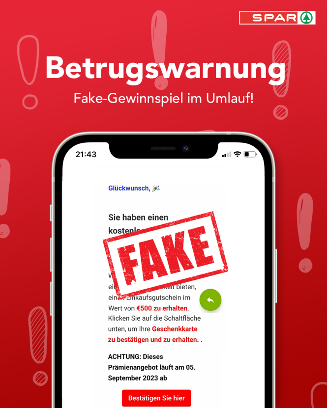 Fake E-Mail September