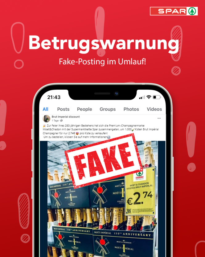 Fake Angebot SPAR Fake Angebot SPAR