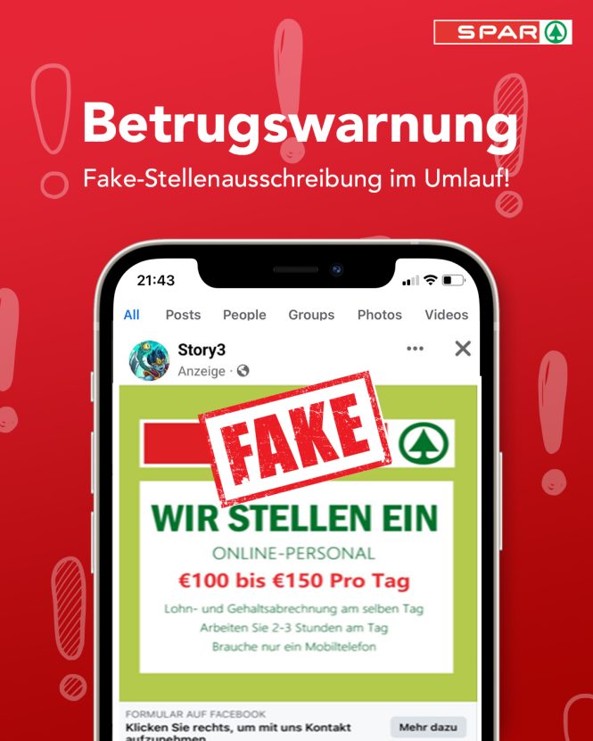 Fake Jobinserat Fake Jobinserat