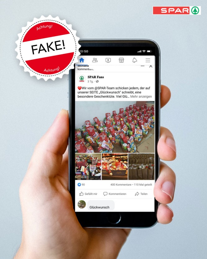 Fake Gewinnspiel Facebook