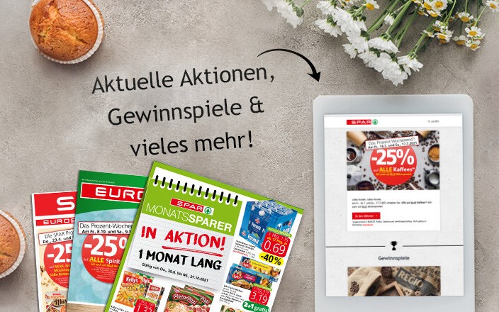 SPAR Newsletter Anmeldung SPAR Newsletter Anmeldung