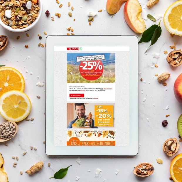 SPAR Newsletter Anmeldung