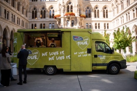 SPAR Veggie Love Tour Truck