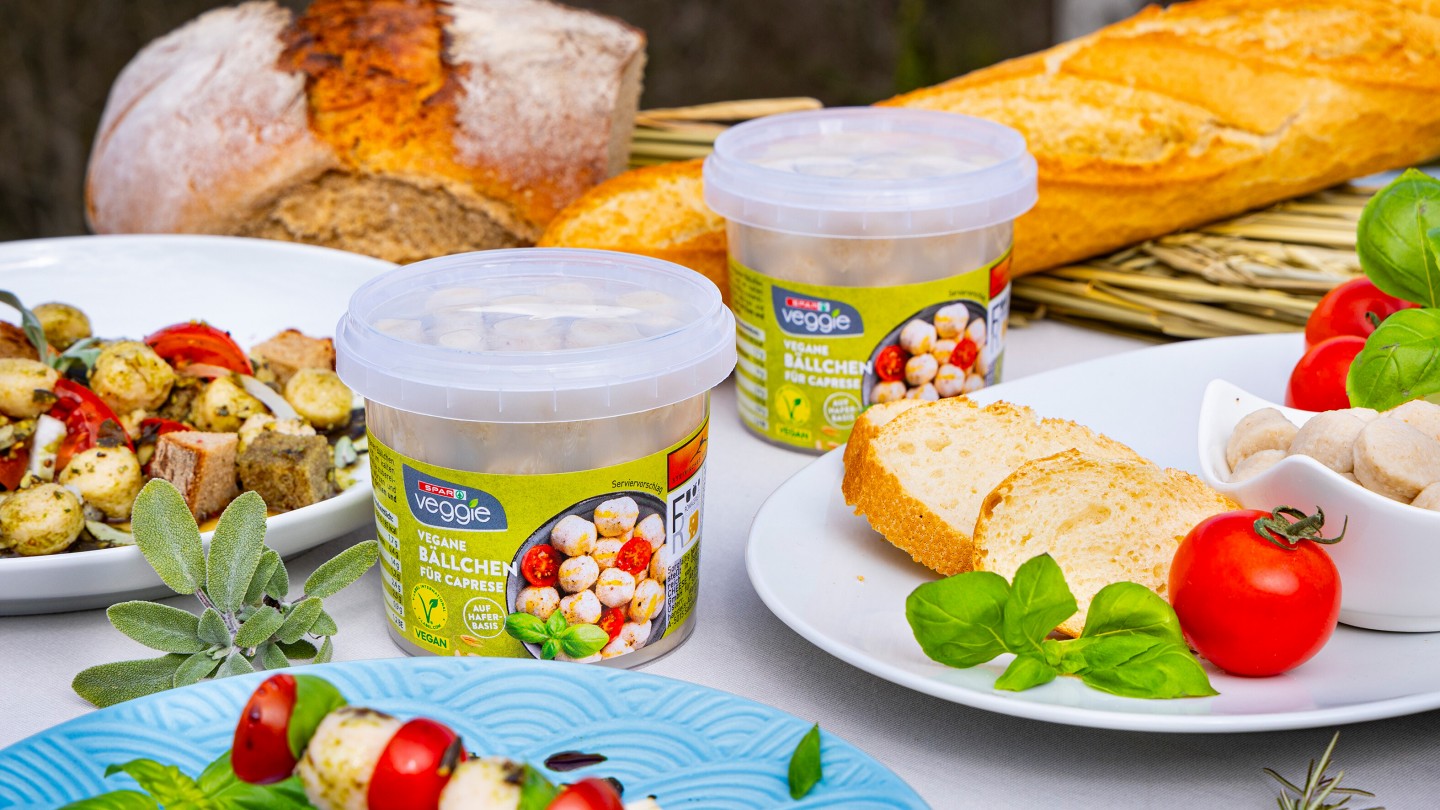 Produktbild SPAR Veggie Mozzarella Bällchen