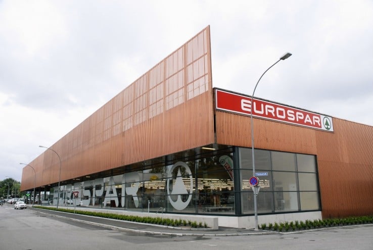Hier sehen Sie den EUROSPAR Markt in Bregenz