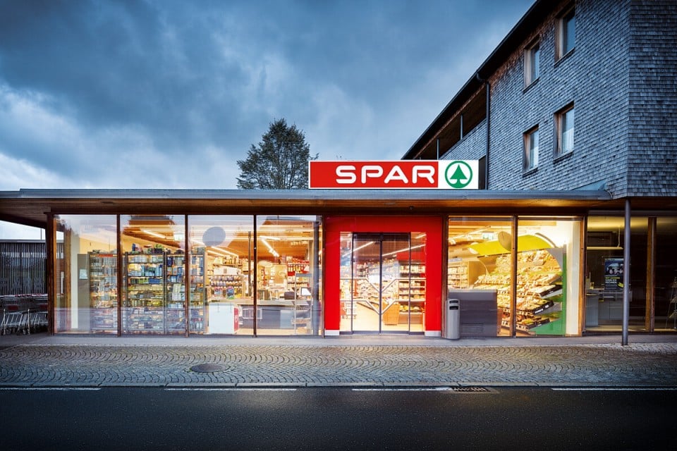 Hier sehen Sie den SPAR Markt in Krumbach