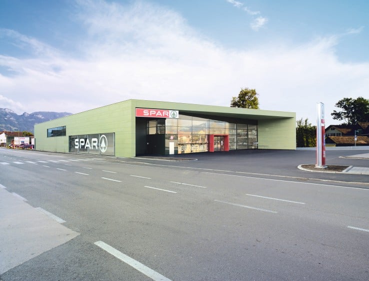 Hier sehen Sie den SPAR Markt in Lustenau