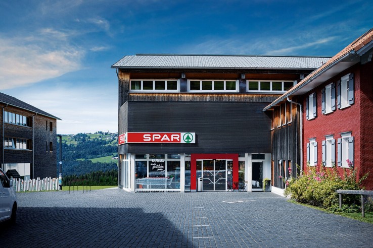 Hier sehen Sie den SPAR Markt in Riefensberg
