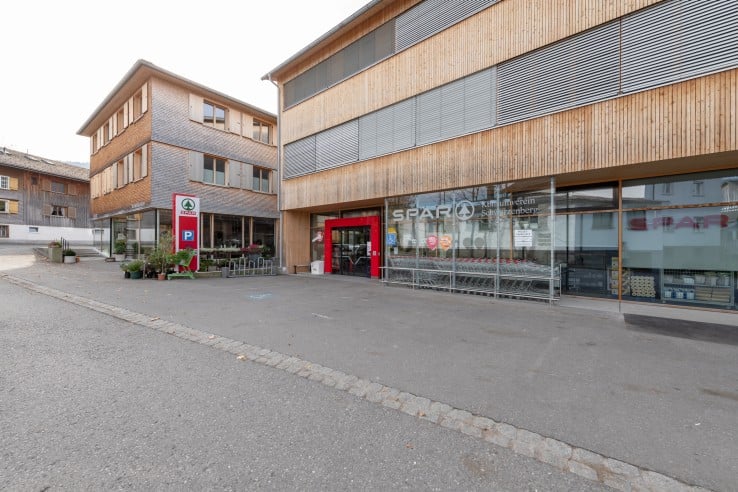 Hier sehen Sie den SPAR Markt in Schwarzenberg