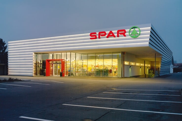 Hier sehen Sie den SPAR Supermarkt in Fußach