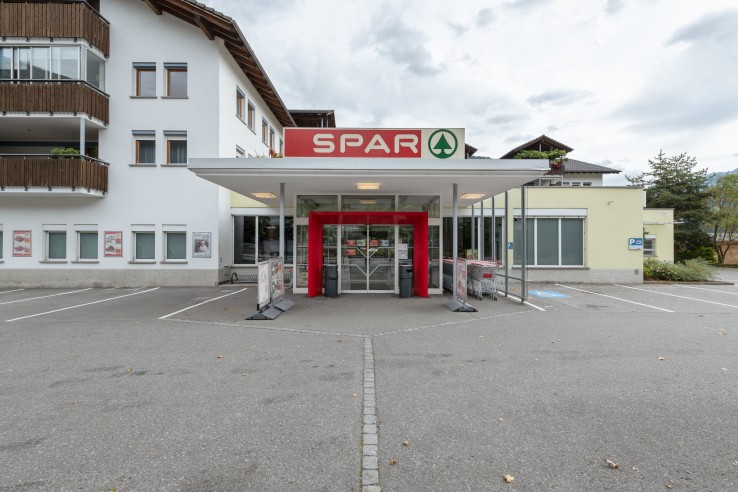 Hier sehen Sie den SPAR Supermarkt in Vandans