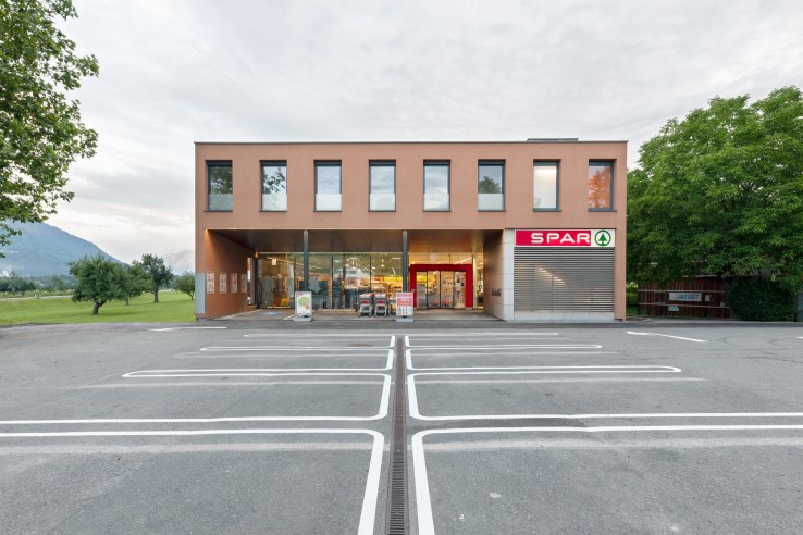 Hier sehen Sie den SPAR Markt in Satteins