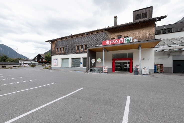 Hier sehen Sie den SPAR Supermarkt in St. Gallenkirch