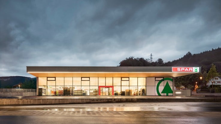 Hier sehen Sie den SPAR Markt in Wolfurt