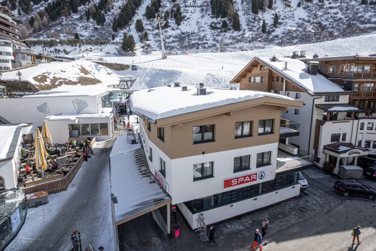 Hier sehen Sie den SPAR Markt in Obergurgl