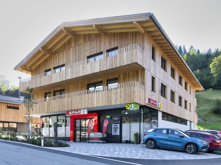 Hier sehen Sie den SPAR Markt in Hopfgarten
