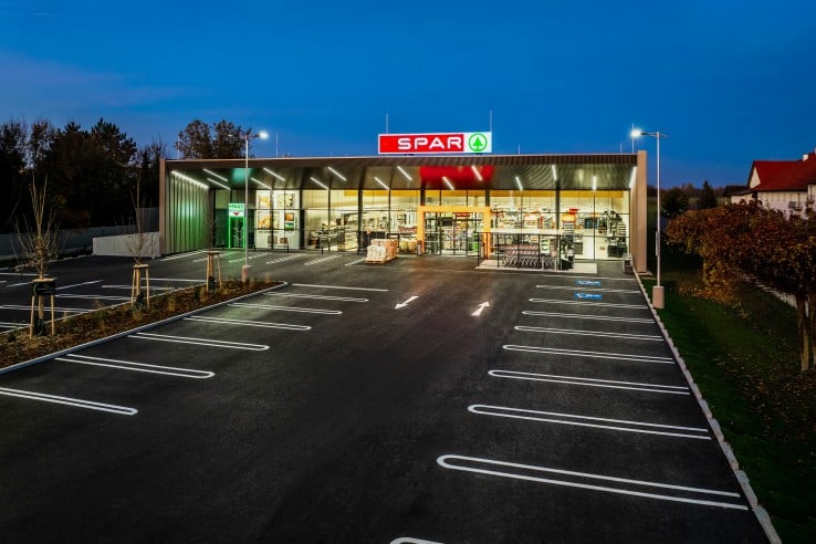SPAR Wels von außen