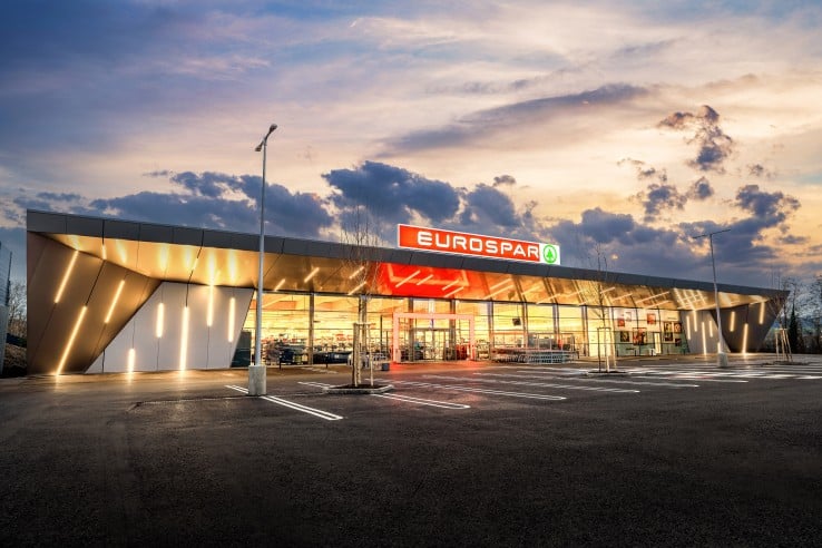 Architekturaufnahme EUROSPAR Neuhofen