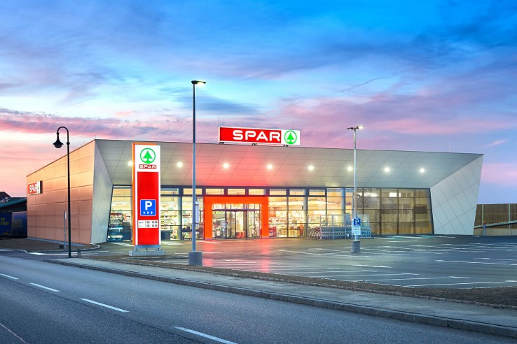 Architekturfoto SPAR Strengberg