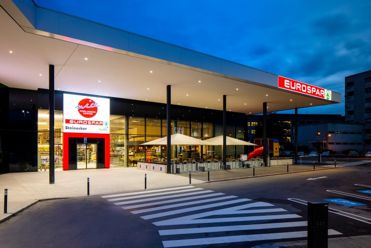 Hier sehen Sie den EUROSPAR Markt in Pöchlarn