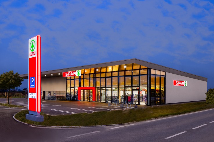Hier sehen Sie den SPAR Markt in St. Margarethen