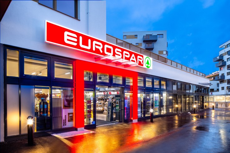 Hier sehen Sie den EUROSPAR Markt in der Stadlauerstraße