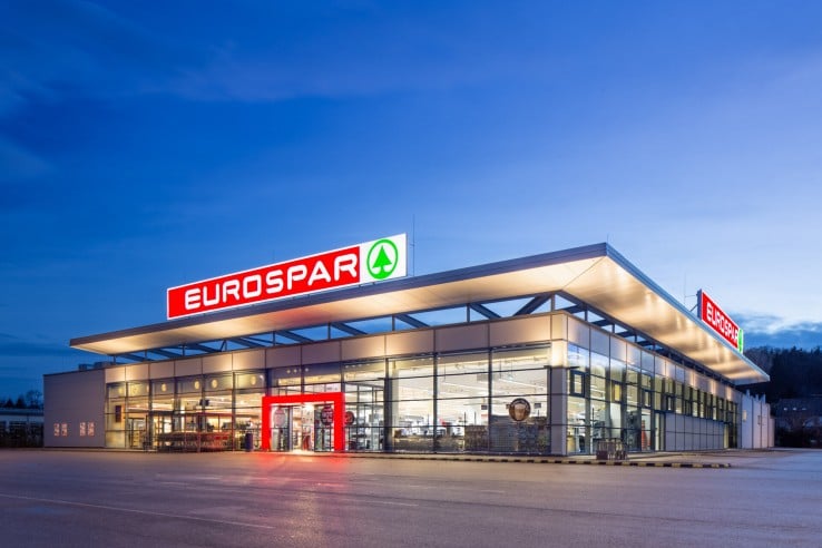 Hier sehen Sie den EUROSPAR Markt in Oberpullendorf