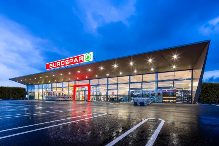 Hier sehen Sie den EUROSPAR Markt in Grafendorf