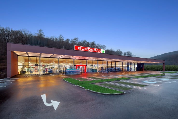 Hier sehen Sie den EUROSPAR Markt in Mauerbach