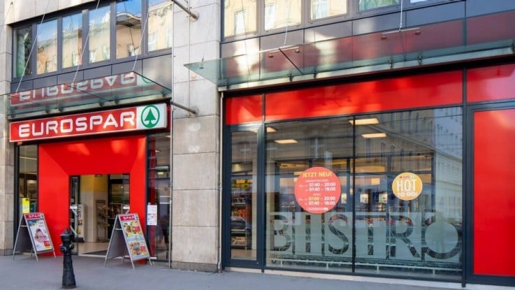 Hier sehen Sie den EUROSPAR Markt im Rennweg
