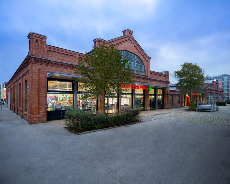 Hier sehen Sie den EUROSPAR Markt in der Kreuzgasse