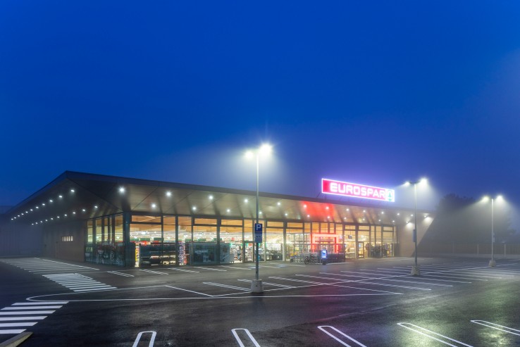 Hier sehen Sie den EUROSPAR Markt in Stockerau