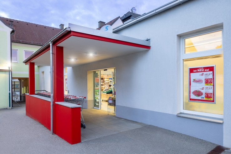Hier sehen Sie den SPAR Markt in Gansbach